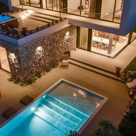 Luxury Authentic Heated Pool Sea View Gornje Selo