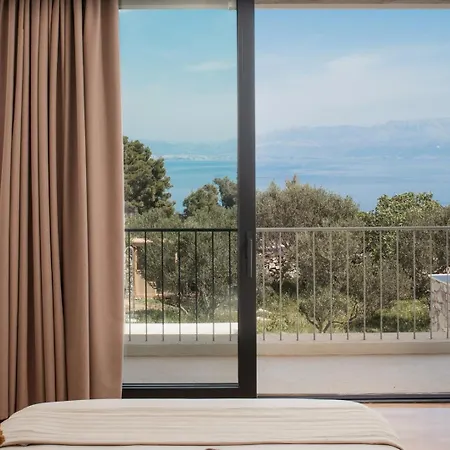 Luxury Authentic Heated Pool Sea View Gornje Selo