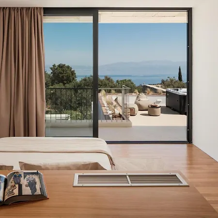 Vila Luxury Authentic Heated Pool Sea View Gornje Selo